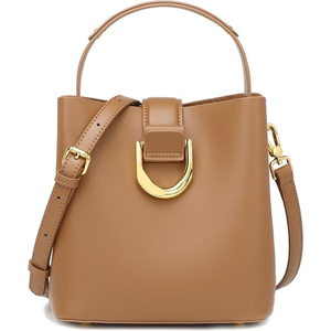 Sac fourre-tout beige minimaliste avec fermeture éclair et quincaillerie dorée, portable, pour usage quotidien, toutes saisons - Product Image 4