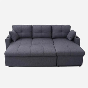 Muebles comprimidos Sofá seccional Sofá cama de compresión Sala de estar Sofá cama plegable moderno de lujo de <span class=keywords><strong>aire</strong></span> Perezoso - Product Image 5