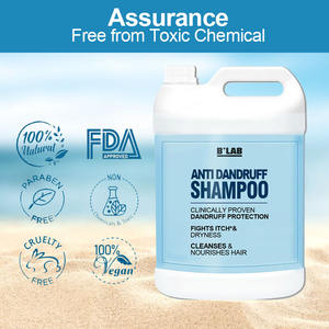 Marque privée Soins capillaires biologiques Shampooing et après-shampooing pour hôtels en vrac Shampooing antipelliculaire biologique sans sulfate en fûts - Product Image 3