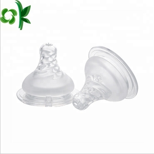 OKSILICONE riutilizzabile sicuro in Silicone per capezzolo personalizzato borraccia per bambini che alimenta capezzolo in Silicone morbido ciuccio per bambini - Product Image 6