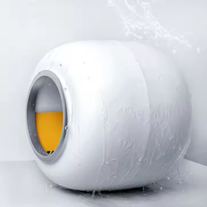 Litière automatique intelligente pour chat avec contrôle tactile Wi-Fi, faible bruit, auto-nettoyante, application Wi-Fi, contrôle tactile - Product Image 2