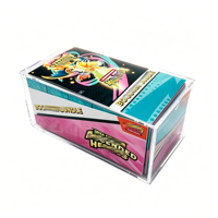 Boîtier magnétique en acrylique N52 résistant aux UV à 99 %, lot de 10, anglais, Ascended Heroes Booster Bundle, boîtier de présentation en acrylique