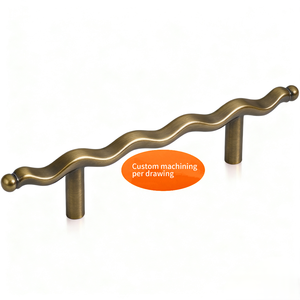 Bouton en acier inoxydable usiné par CNC - Traitement multi-surfaces (plaqué/brossé) - Perçage et brochage possibles - Production sur mesure - Product Image 2