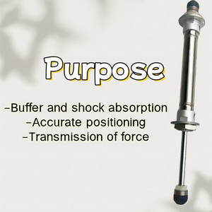 Silinder penyangga kepala ganda lengan mekanis baja tahan karat + sendi (Tracheal M8) DHR2K-20N70 NBLandsky - Product Image 4