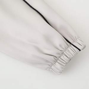 Giacca Bomber <span class=keywords><strong>Chic</strong></span> da <span class=keywords><strong>Donna</strong></span> Primavera 2025, Nuovo Stile <span class=keywords><strong>Casual</strong></span> con Bordi Vintage, Maniche Lunghe e Tasche, Capospalla Femminile Alla Moda - Product Image 5