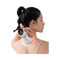 PK690 Elektrisches Meridian Mini tragbares Gua Sha-Gerät Home Ganzkörper-Schröpfen Vibrierendes Heiz massage gerät USB Wiederauf ladbar Drahtlos