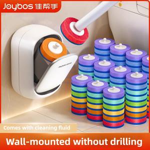 Spazzola per <span class=keywords><strong>WC</strong></span> usa e getta con 14 testine di <span class=keywords><strong>ricambio</strong></span>, spazzola per la pulizia del <span class=keywords><strong>WC</strong></span> con supporto, ricarica riutilizzabile, set di prodotti per la pulizia - Product Image 1