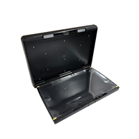 Moniteur de toit de voiture rabattable de 24 pouces, IPS, télécommande, résolution 1920x1080, Android 12, 2+32G, 12V, WiFi, USB, grand écran