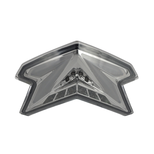 Feu arrière fumé intégré avec clignotants et feux stop pour moto ZX-6R ZX636 Z800 Z125 – Système d'éclairage arrière LED - Product Image 6