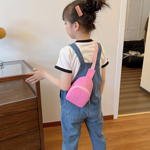 Wholesale Children's <b>Bag</b> 2026 Solid Color <b>Nylon</b> Lightweight Weight Reducing Small <b>Bag</b> for Girls, Single <b>Shoulder</b> Diagonal Cross - Product Image 4