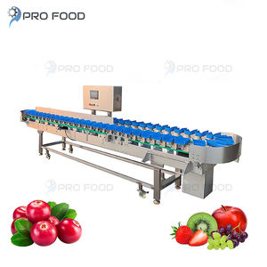 Trieuse fiable de poids de trieuse de taille de fruits d'acier inoxydable de trieuse de fruits et légumes de rendement élevé - Product Image 1