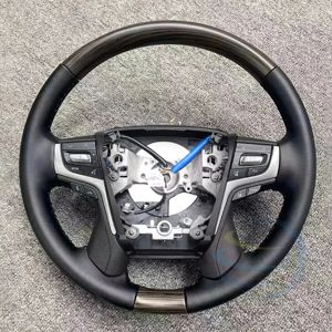 Volant en bois personnalisé à plusieurs boutons pour <span class=keywords><strong>Toyota</strong></span> <span class=keywords><strong>Land</strong></span> <span class=keywords><strong>Cruiser</strong></span> LC200 79 80 100 300 250 <span class=keywords><strong>76</strong></span> Series Prado 150 120 Corolla Fortuner - Product Image 1
