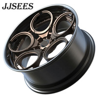JJSEES Roues forgées polies de haute qualité, neuves, de luxe, 2 pièces, 5x112 5x114.3 5x120 18 19 20 21 22 23 24 pouces pour Corvette C5 C6