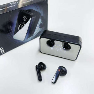 หูฟัง TWS 5.3 BT กันน้ำ เสียงคุณภาพสูง HiFi โทรคมชัด HD พร้อมจอแสดงผลแบบมิเรอร์ หูฟังไร้สายสเตอริโอแบบครึ่งอินเอียร์ - Product Image 2