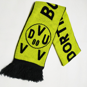 Écharpe de sport unisexe personnalisée en acrylique jacquard léger brodé, carrée, coupe-vent, pour extérieur, supporters de football, équipes, universités - Product Image 4