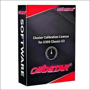 การอนุญาตฟังก์ชันการปรับเทียบคลัสเตอร์ / การแก้ไขระยะทางสำหรับ OBDSTAR X300 Classic G3 (เฉพาะการสมัครสมาชิก) - Product Image 1