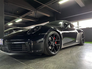 Para Porsche 992, carcasa modificada personalizada 992, carcasa pequeña GT3 mejorada, falda lateral de fibra de carbono - Product Image 6