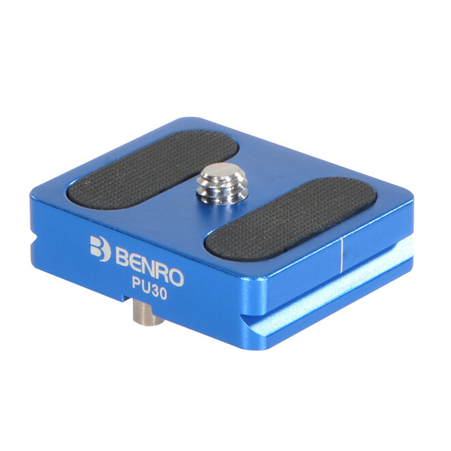 Benro Camera Tripod Mount Plates PU30 Small Camera Quick Release Plate Universal Aluminum Quick Release Plates