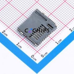 TF-012R SD Card / Memory Card Connector SMD Connector - Product Image 2