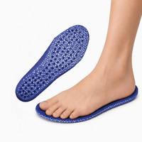 Semelles intérieures confortables en PU souple absorbant les chocs avec coussin en ETPU Popcorn, inserts de chaussures de sport unisexes, anti-fatigue, pour la tenue debout toute la journée