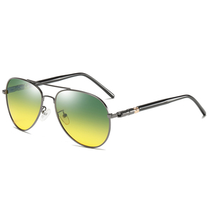 Stainless Steel Classic Wholesale Custom logo <strong>Day</strong> <strong>Night</strong> <strong>Glasses</strong> Sunglasses <strong>Night</strong> Vision <strong>Glasses</strong> for Driving - Product Image 5