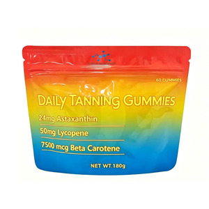 Herbal <b>Supplement</b> Gummies Astaxanthin Black Soft Gummies Customized OEM Processing Daily <b>Tanning</b> Gummies - Product Image 1