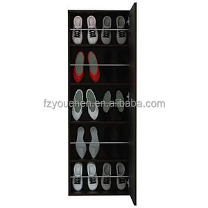 Mueble de Panel para Pasillo de Hotel, <span class=keywords><strong>Zapatero</strong></span> Alto y Delgado para Colgar en la Pared <span class=keywords><strong>con</strong></span> <span class=keywords><strong>Espejo</strong></span> de Cuerpo Entero - Product Image 3