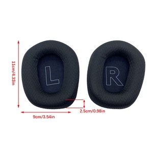 1 Pair Soft Foam Ear Pads for <strong>Logitech</strong> G733 Headphones Replacement Cushion Accessories - Product Image 6