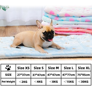 Manta de cama de felpa para mascotas, cálida y suave estera, personalizada, venta al por menor - Product Image 6
