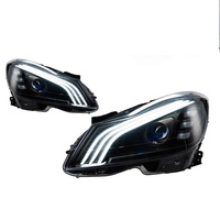Ampoule de phare LED tricolore BQD09 pour voiture de course, livraison gratuite, pour Mercedes-Benz W204 2011-2014