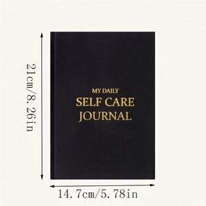 Custom A5 Executive Self-Care <b>Journal</b> with Glossy Finish Hardcover Organizer/Planner for Note Taking Personal Reflection Gift - Product Image 2