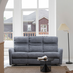 Conjunto de sofá reclinable moderno de 3 plazas, muebles de sala de estar, sofá reclinable, sillón para hotel, hogar, salón, clínica - Product Image 4