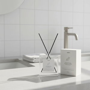 Aikun Luxury Home Aroma <b>Reed</b> <b>Diffuser</b> Long Lasting Fragrance Minimalist Bottle <b>Reed</b> Stick Set with Gift Box Packaging for Hotel - Product Image 1