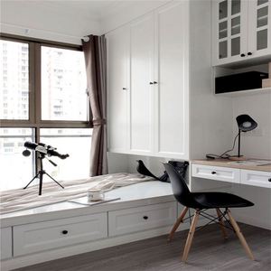 Lit en tatami en bois de style japonais, meubles en bois - Product Image 6