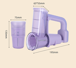 Không dây điện salad các nhà sản xuất pho mát <span class=keywords><strong>Slicer</strong></span> shredders với 3 hoán đổi cho nhau Cutter và cơ sở cho các loại rau và trái cây - Product Image 6