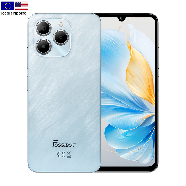 Fossibot Premium Android Smartphone 6.72" FHD+ Display 8+256 GB Android 14 Brand New Mobile Phones