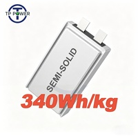 Baterai TPENERGY 340Wh/KG 3.6V 35.5Ah NMC Silikon Karbon Semi Solid State dengan Keamanan Tinggi untuk Drone UAV