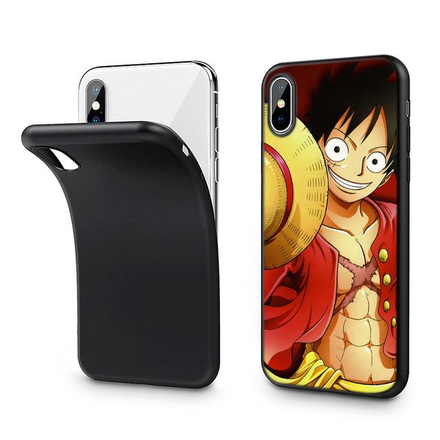 Customized Uv Print One Anime Tpu Phone Case for Iphone 17 16 15 Pro Max Soft Back Cover Mobile Phone Bags & Case