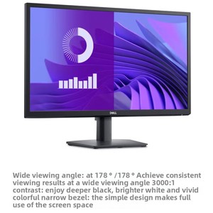 Dell e2425h 23.8 inch HDR màn hình cho văn phòng Nhà Kinh Doanh <span class=keywords><strong>PC</strong></span> 75Hz Tỷ lệ làm mới ASV <span class=keywords><strong>LCD</strong></span> Bảng điều chỉnh máy tính để bàn mới sản phẩm - Product Image 2