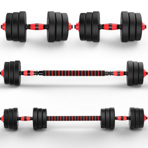 En gros Équipement de fitness pour la maison et la salle de sport Haltères en ciment 10kg 15kg 20kg 30kg 40kg 50kg Ensemble d'haltères réglables Barre de musculation - Product Image 1