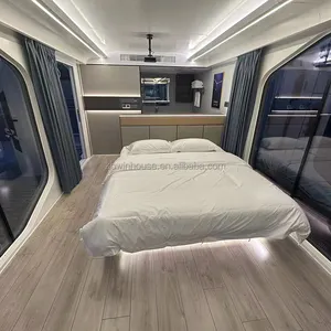 2023 Full Furnatured Luxury Integrated Home Mobile Space Capsule Container 20Ft Capsule House