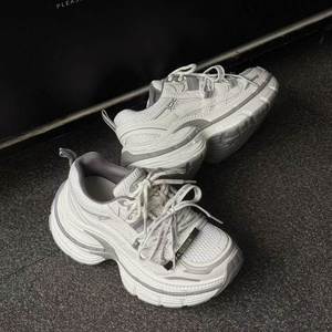 Article tendance : Baskets vintage à semelle épaisse pour femmes, style K, chaussures de sport rehaussées polyvalentes - Product Image 6