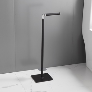 Modern Stainless Steel Modern Freestanding <strong>Toilet</strong> <strong>Paper</strong> Holder Stand - Product Image 3