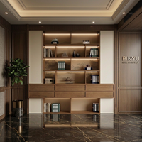 Armoire de chambre à coucher en verre bicolore neutre, modulaire, avec tiroirs de rangement légers et détachables, pour appartement enregistré en location.