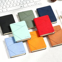 Vente en gros de carnet de poche personnalisé avec logo en relief, petit carnet A7 en simili cuir, journal, agenda, mini bloc-notes portable pour cadeau d'entreprise