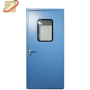 <span class=keywords><strong>Porte</strong></span> automatique à <span class=keywords><strong>double</strong></span> <span class=keywords><strong>battant</strong></span> en acier et plastique de conception postmoderne ZS, étanche, pour <span class=keywords><strong>atelier</strong></span> intérieur automatisé - Product Image 4