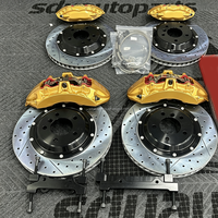 Systèmes de freinage automobile haute performance pour Peugeot RCZ R 205/206/207/208 Rifter, kit d'étriers de frein surdimensionnés, 6 pistons, disques de frein ventilés