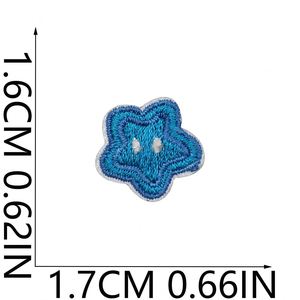 แผ่นปะรูปการ์ตูนหมีน่ารัก ขนาดเล็ก ลายดอลลาร์ ดาว แว่นกันแดด ลูกกวาด สำหรับตกแต่งเสื้อผ้า - Product Image 4