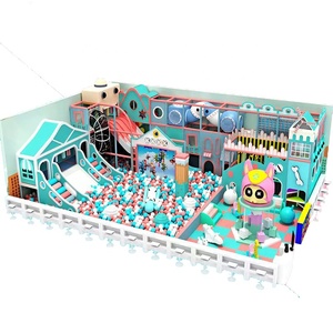 Centro comercial de alta calidad Paseos Niños Rosa Interior Soft Playground Equipment Bounce House Área de juegos para la <span class=keywords><strong>venta</strong></span> - Product Image 6