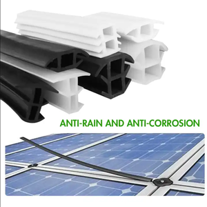 Bande <span class=keywords><strong>d</strong></span>'étanchéité en caoutchouc extrudé flexible en forme de T en EPDM <span class=keywords><strong>pour</strong></span> panneau solaire photovoltaïque - Product Image 3
